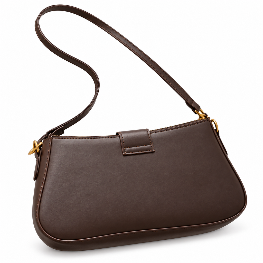 Women’s Faux Suede Crossbody Shoulder Bag with Zipper Closure, Small Square Handbag