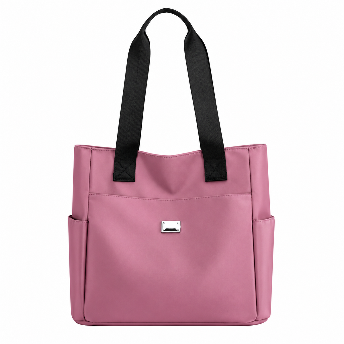 Waterproof Nylon Tote Bag for Women, Large Capacity Shoulder Handbag for Work, School & Travel