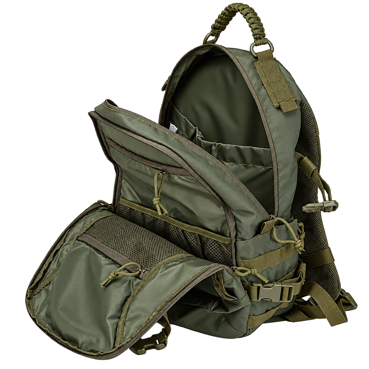 35L Waterproof Camouflage Hiking Backpack – Outdoor Camping and Sports Bag